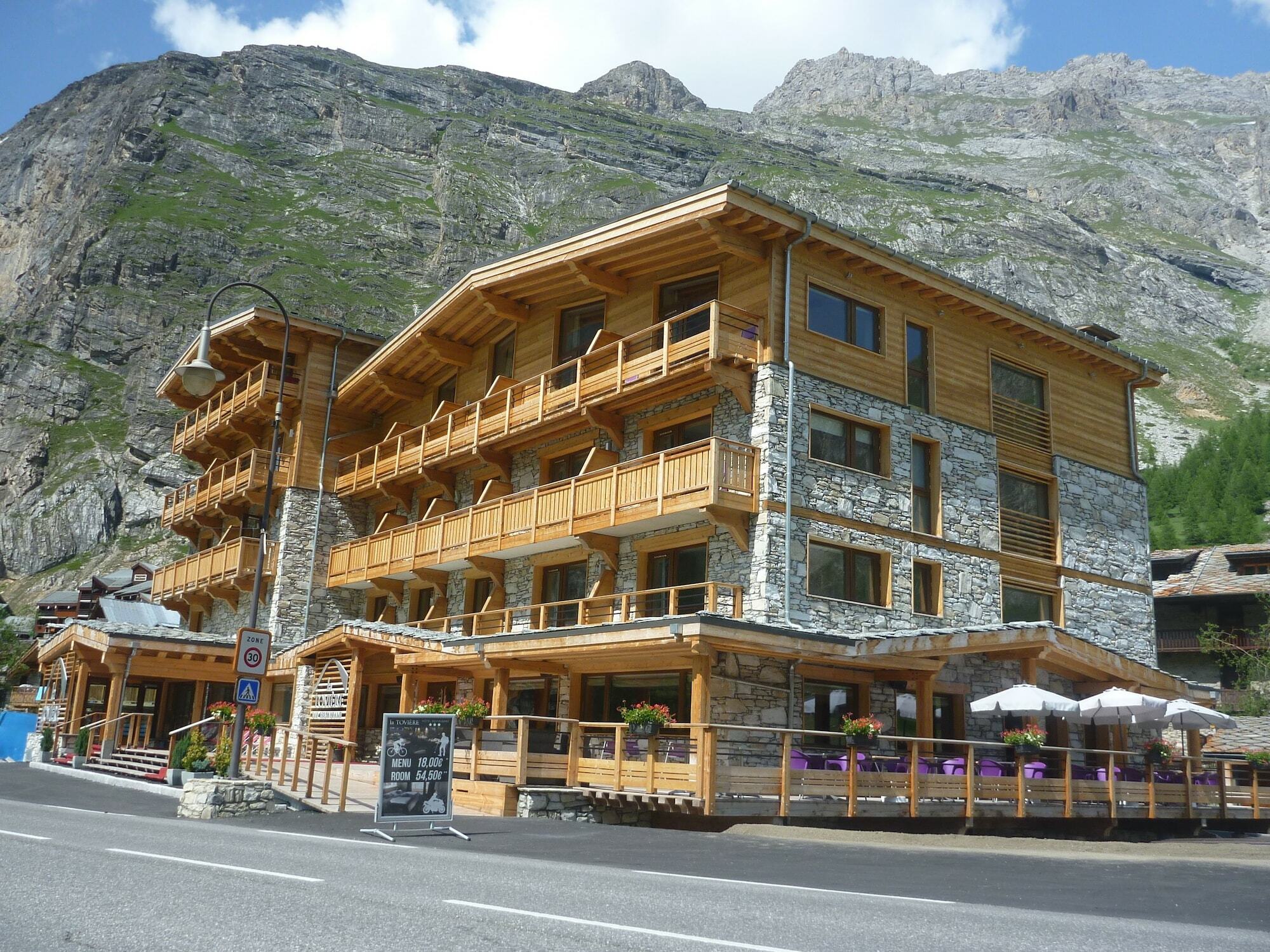 托维耶酒店 Val-dʼIsère 外观 照片